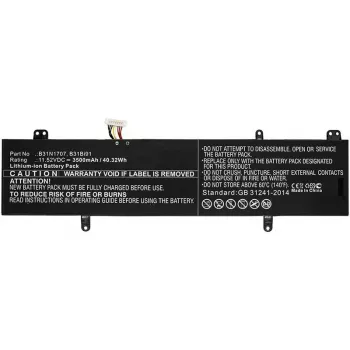 CoreParts MBXAS-BA0178 baterija nešiojamam kompiuteriui