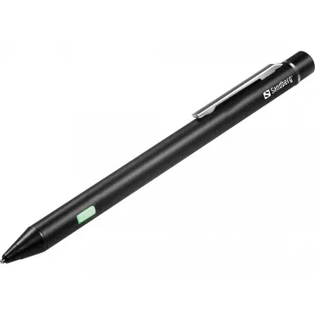 Sandberg Precision Active Stylus – aktyvus rašiklis išmaniesiems įrenginiams, juodas, aliuminis