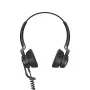 Jabra Engage 50 Stereo ausinės, laidinės, biurui/skambučių centrui, 20–20000 Hz, 96 g, juodos