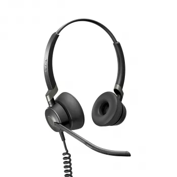 Jabra Engage 50 Stereo ausinės, laidinės, biurui/skambučių centrui, 20–20000 Hz, 96 g, juodos