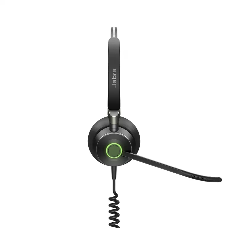 Jabra Engage 50 Stereo ausinės, laidinės, biurui/skambučių centrui, 20–20000 Hz, 96 g, juodos