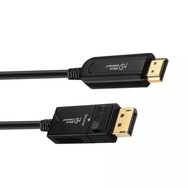 Microconnect DP-HDMI-2000V1.4OP vaizdo kabelio adapteris 20 m DisplayPort HDMI A tipo (Standartinis) Juodas