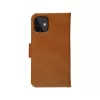 Dėklas-piniginė dbramante1928 Lynge, iPhone 12 mini (5,4 colio), Tan, 3 kortelių kišenės, stovas ant stalo