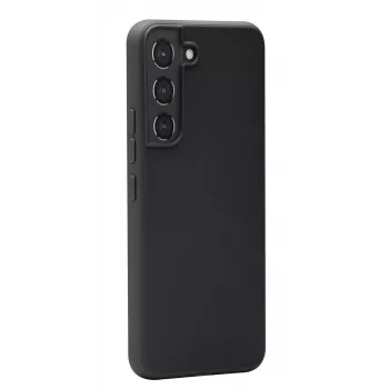 Dėklas dbramante1928 Nuuk Samsung Galaxy S22, juodas, iš perdirbto plastiko, tinka 6,1 colio ekranui