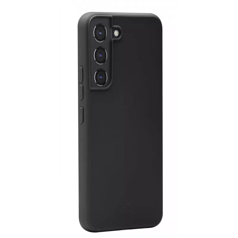 Dėklas dbramante1928 Nuuk Samsung Galaxy S22, juodas, iš perdirbto plastiko, tinka 6,1 colio ekranui