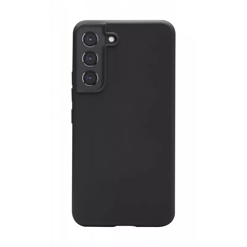 Dėklas dbramante1928 Nuuk Samsung Galaxy S22, juodas, iš perdirbto plastiko, tinka 6,1 colio ekranui