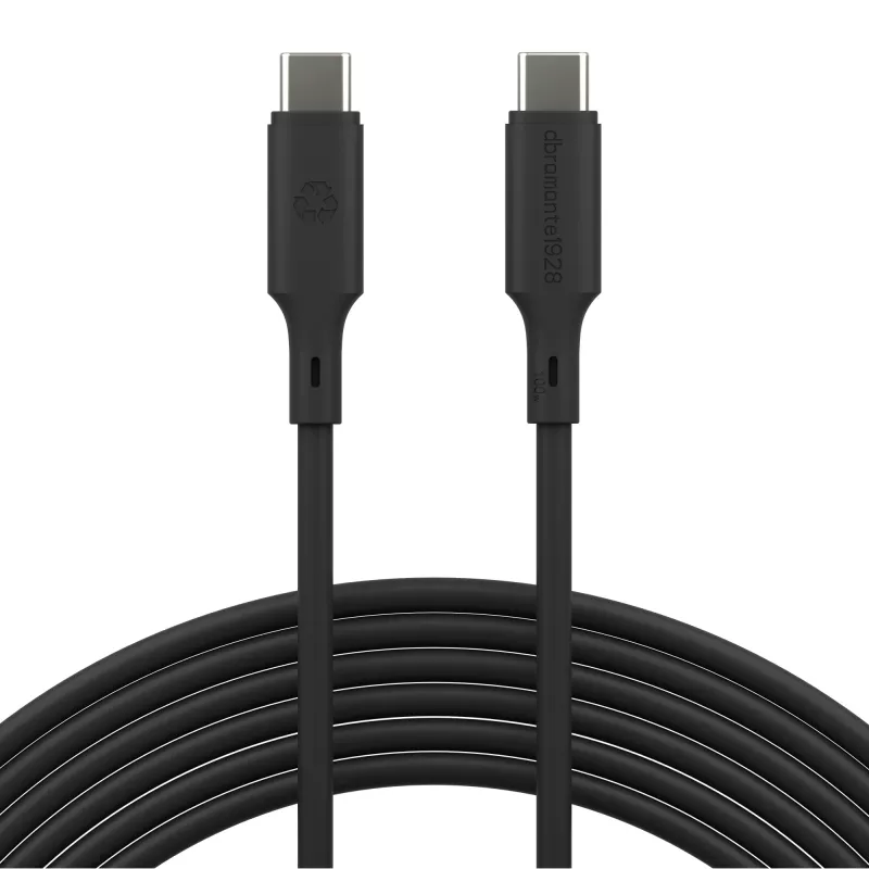 dbramante1928 Bulk - IT - Laidas - 3m USB-C/USB-C 100W - Juodas