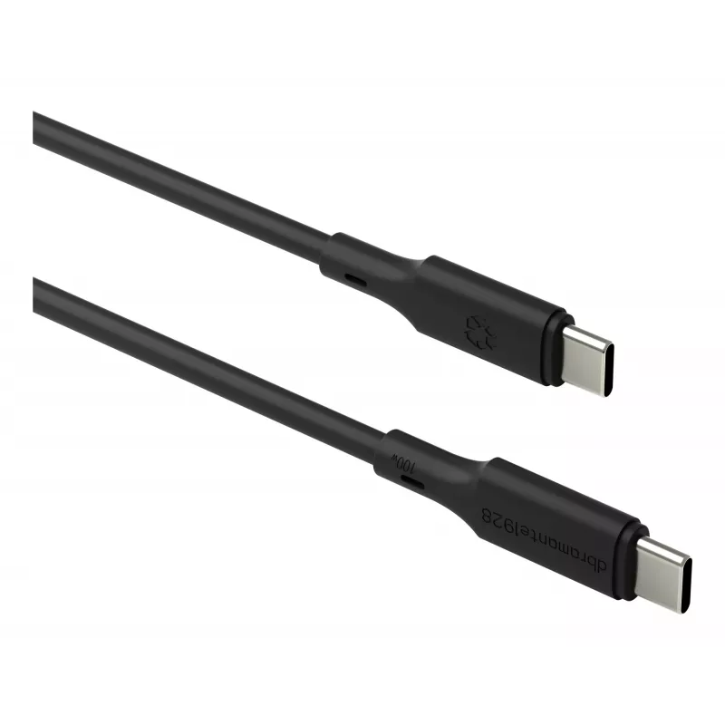dbramante1928 Bulk - IT - Laidas - 3m USB-C/USB-C 100W - Juodas
