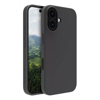 Dėklas-dėklas dbramante1928 Bulk-Nuuk Pro MS-iPhone 16-BK, skirtas iPhone 16, juodas