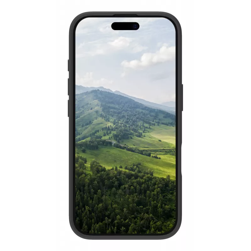 Dėklas-dėklas dbramante1928 Bulk-Nuuk Pro MS-iPhone 16-BK, skirtas iPhone 16, juodas