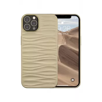 Apsauginis dėklas dbramante1928 Dune iPhone 14 Pro Max, smėlio spalvos, tinka 6,7 colio (17 cm) ekranui