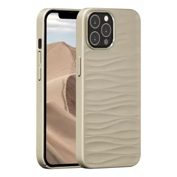Apsauginis dėklas dbramante1928 Dune iPhone 14 Pro Max, smėlio spalvos, tinka 6,7 colio (17 cm) ekranui