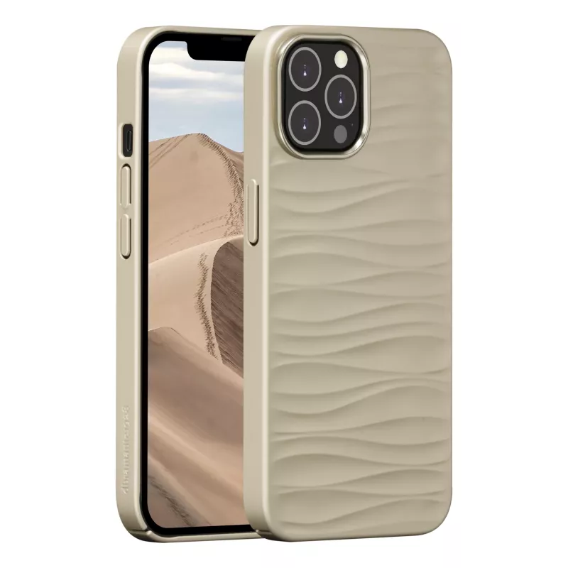 Apsauginis dėklas dbramante1928 Dune iPhone 14 Pro Max, smėlio spalvos, tinka 6,7 colio (17 cm) ekranui