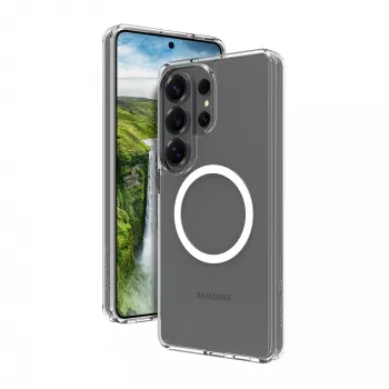Apsauginis dėklas dbramante1928 Iceland Ultra D3O MAG Samsung Galaxy S26 Ultra – permatomas, plastikinis, 6,9 colio ekranui