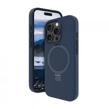 dbramante1928 Iceland Ultra D3O MS Kick - iPhone 16 ProMax - Blu dėklas su pinigine
