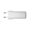 Sieninis įkroviklis d bramante re-charge Pro — 2× USB-C 25W, 110–240V, Baltas
