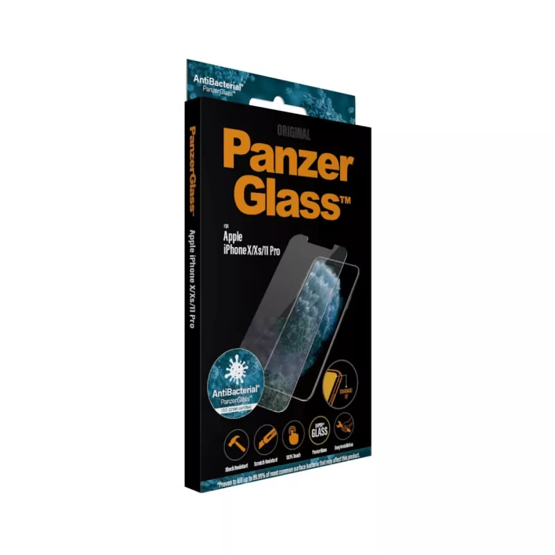 PanzerGlass ® Apsauginis stiklas iPhone 11 Pro | Xs | X | Standard Fit