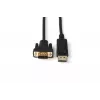 Microconnect DP-VGA-MM-300 vaizdo kabelio adapteris 2 m DisplayPort VGA (D-Sub) Juoda