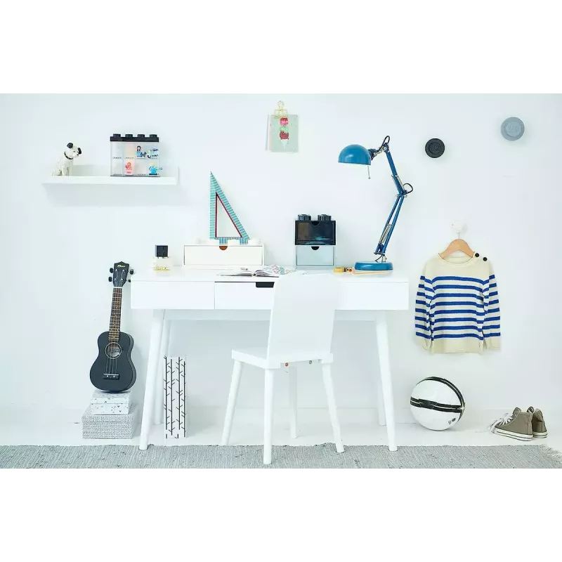 Dėžutė stalčiui su LEGO suderinamais kauburėliais Room Copenhagen 40201717 balta