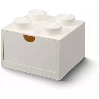 Dėžutė stalčiui su LEGO suderinamais kauburėliais Room Copenhagen 40201717 balta
