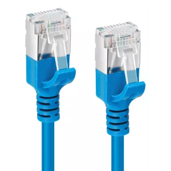 Microconnect V-FTP6A005B-SLIM tinklo kabelis 0,5 m Cat6a U/FTP (STP) mėlynas