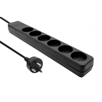 MicroConnect MC-GRU0607DKB ilginimo laidas 7 m 6 kištukinių lizdų