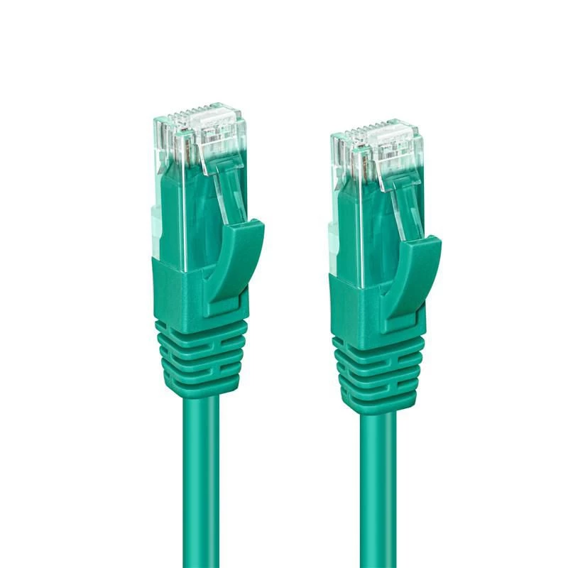 Tinklo kabelis MicroConnect CAT6A UTP RJ-45 0,15 m žalias