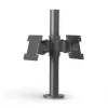 Ergonomic Solutions SpacePole POS laikiklis dviem monitoriams atgal į nugarą, VESA 75/100