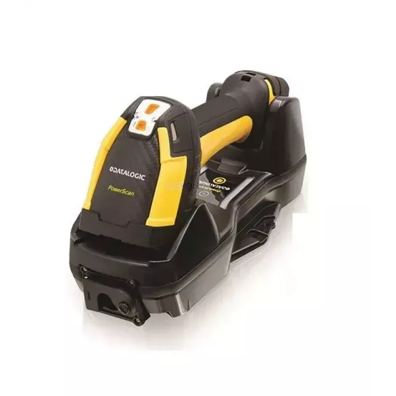 Nešiojamas brūkšninių kodų skaitytuvas Datalogic PowerScan PM9600-SR433RBK10 1D/2D lazerinis laidinis belaidis