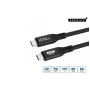 Microconnect USB4CC1-240W-80GBPS USB laidas USB4 Gen 3x2 1 m USB C juodas