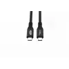 Microconnect USB4CC1-240W-80GBPS USB laidas USB4 Gen 3x2 1 m USB C juodas