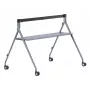 Grindinis stovas Yealink MB-FS-P750T sidabrinis su padėklu, skirtas MeetingBoard Pro 75 colių