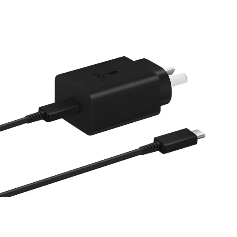 Samsung EP-T4510XBEGWW 45W USB-C greitasis kroviklis išmaniesiems telefonams, juodas