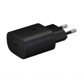 Samsung EP-TA800NBEGWW mobiliojo įrenginio įkroviklis, juodas, 25W greitasis įkrovimas