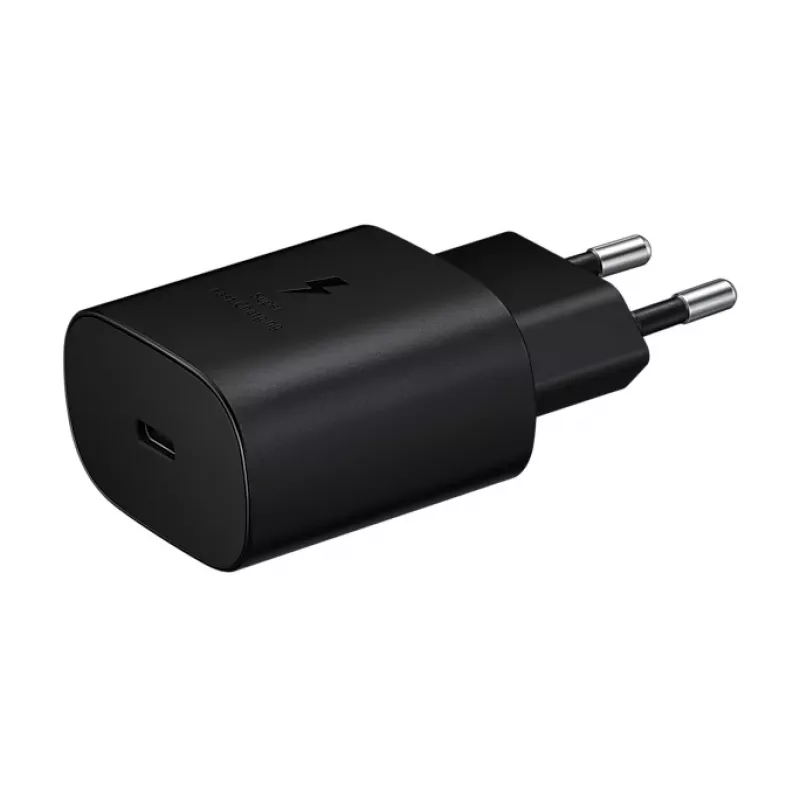 Samsung EP-TA800NBEGWW mobiliojo įrenginio įkroviklis, juodas, 25W greitasis įkrovimas