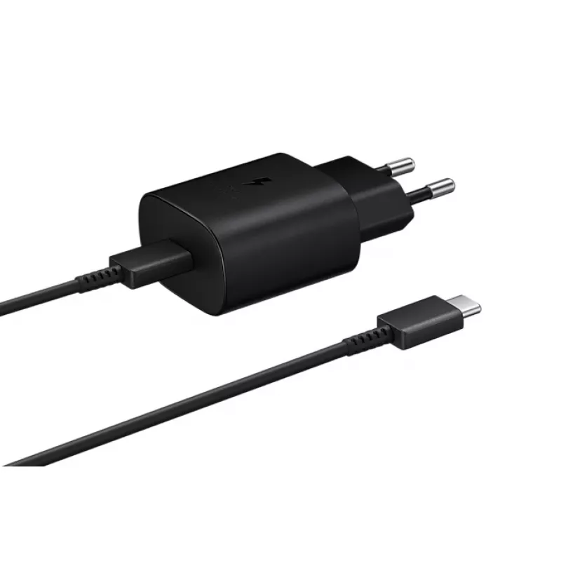 Samsung EP-TA800NBEG maitinimo adapteris / keitiklis Vidaus / lauko 25 W Juoda