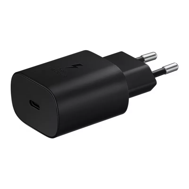 Samsung EP-TA800NBEG maitinimo adapteris / keitiklis Vidaus / lauko 25 W Juoda
