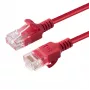 Microconnect V-UTP6A0015R-SLIM tinklo kabelis raudonas 0,15 m Cat6a U/UTP (UTP)