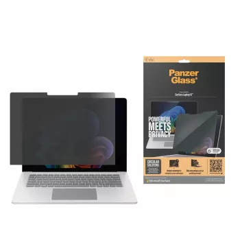 PanzerGlass ® Privatumo ekrano apsauga Microsoft Surface Laptop 7th Edition 15'' | Ultra-Wide Fit