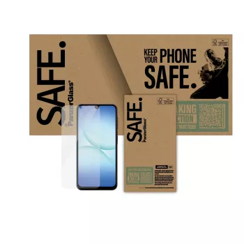 PanzerGlass SAFE.® ekrano apsauginis stiklas Samsung Galaxy M17 5G | M36 5G | A17 4G | A17 5G | M16 5G | F16 5G | A26 5G – Ultra-Wide Fit