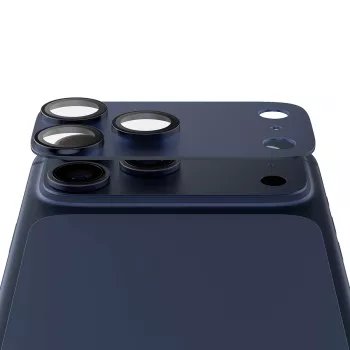 Apsauga kamerai PanzerGlass Fender Deep Blue, skirta iPhone 17 Pro, silikoninė, atspari įbrėžimams ir smūgiams