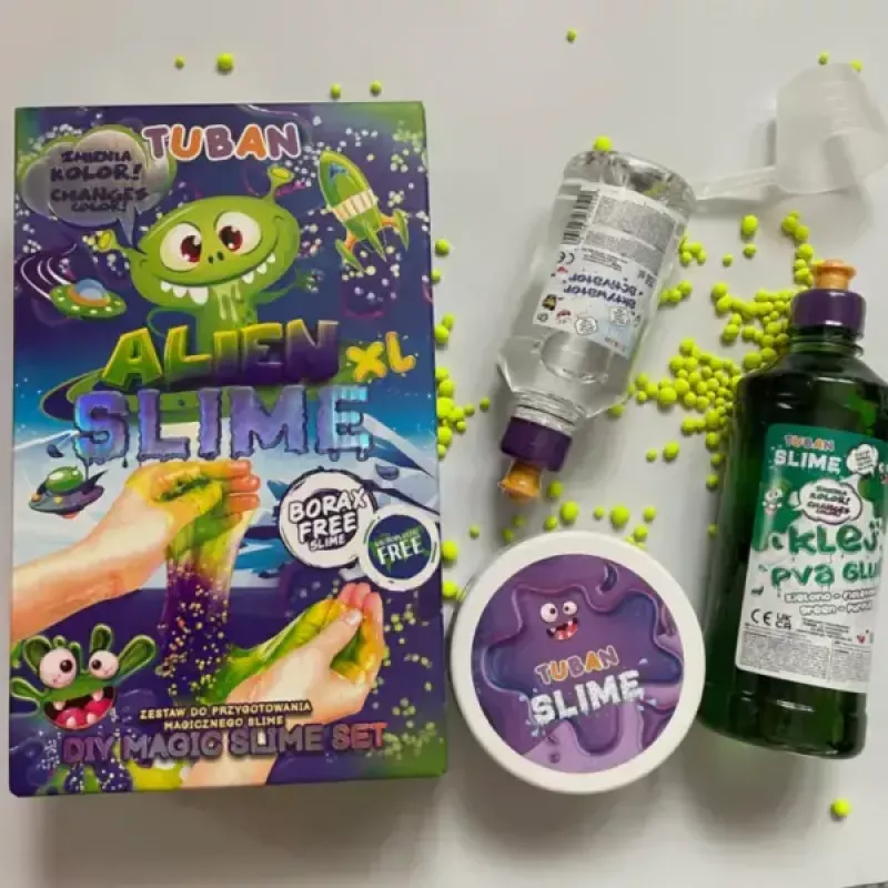 Vaikų kūrybinis rinkinys TUBAN DIY SLIME ALIEN XL, įvairiaspalvis, nuo 6 metų