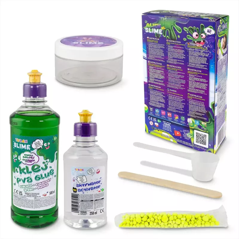 Vaikų kūrybinis rinkinys TUBAN DIY SLIME ALIEN XL, įvairiaspalvis, nuo 6 metų