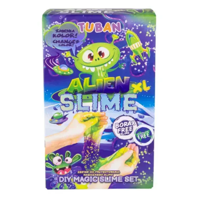 Vaikų kūrybinis rinkinys TUBAN DIY SLIME ALIEN XL, įvairiaspalvis, nuo 6 metų