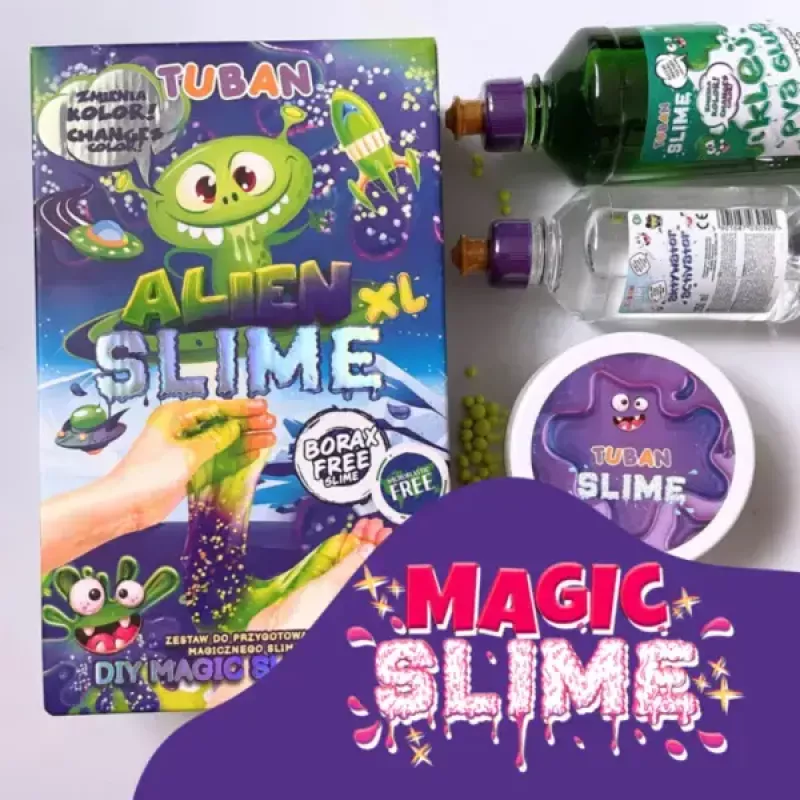 Vaikų kūrybinis rinkinys TUBAN DIY SLIME ALIEN XL, įvairiaspalvis, nuo 6 metų