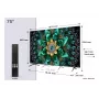 TCL Q6C 75Q6C televizorius 190,5 cm (75 col.) 4K Ultra HD Smart TV Wi-Fi Metalinė spalva
