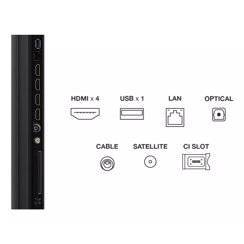 TCL Q6C 75Q6C televizorius 190,5 cm (75 col.) 4K Ultra HD Smart TV Wi-Fi Metalinė spalva