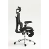 Ergonominė biuro kėdė ActiveJet YK848 – tinklinis atlošas ir sėdynė, juoda, atlošas 50,5×57 cm, sėdynės plotis 48,5 cm
