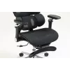 Ergonominė biuro kėdė ActiveJet YK848 – tinklinis atlošas ir sėdynė, juoda, atlošas 50,5×57 cm, sėdynės plotis 48,5 cm