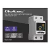 Vienfazis energijos suvartojimo skaitiklis QOLTEC 50981 DIN35 230V 50Hz
